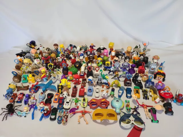 HUGE LOT 154 Pcs McDonald's Happy Meal Burger King Wendys+ Toys NO DUPLICATES!