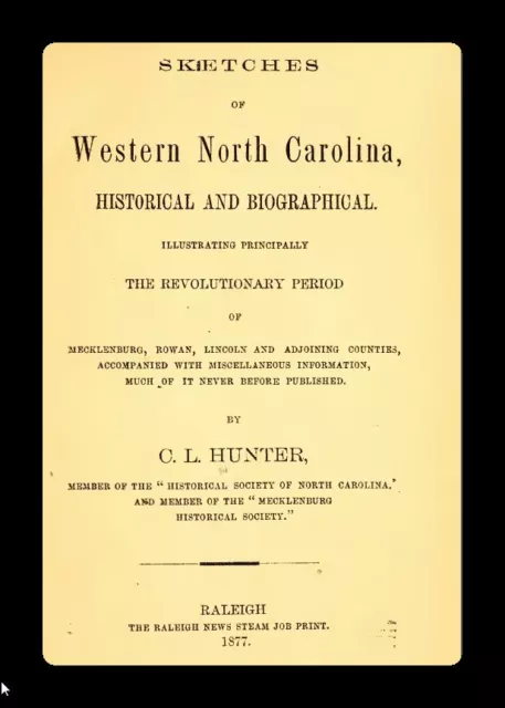 Western North Carolina Duo - History & Genealogy 3