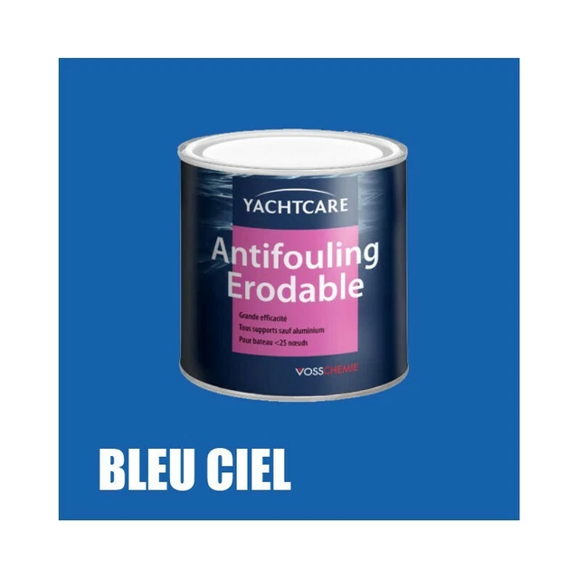 750 ml - Antifouling érodable bleu ciel YACHTCARE