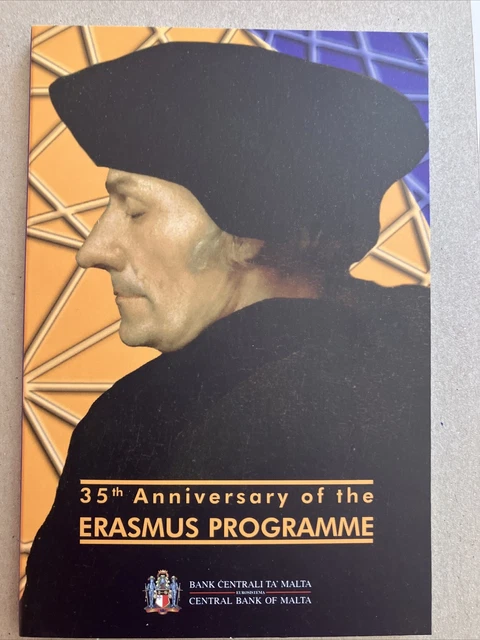 2 Euro Erasmus Malta 2022 Coincard