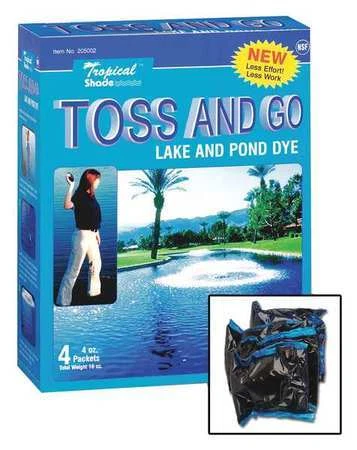 Kingscote 205002-01Tag Pond Dye Bag,Blue,Pk4