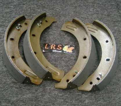 Land Rover Series  Front Axle brake shoe set for 11" brakes -  RTC3417