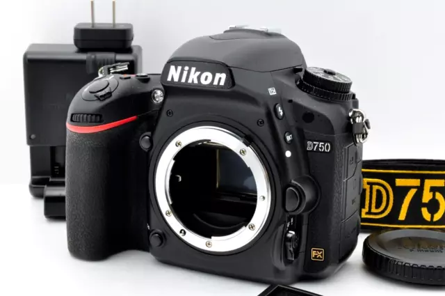 [Top Mint sc:9020 (6%)] Nikon D750 24.3MP Digital SLR FX Body from Japan #2068