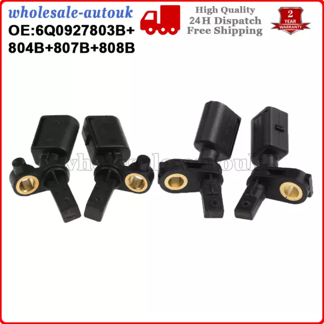 Front Rear Left Right ABS Wheel Speed Sensor For VW Polo AUDI A2 A1 Skoda Citigo