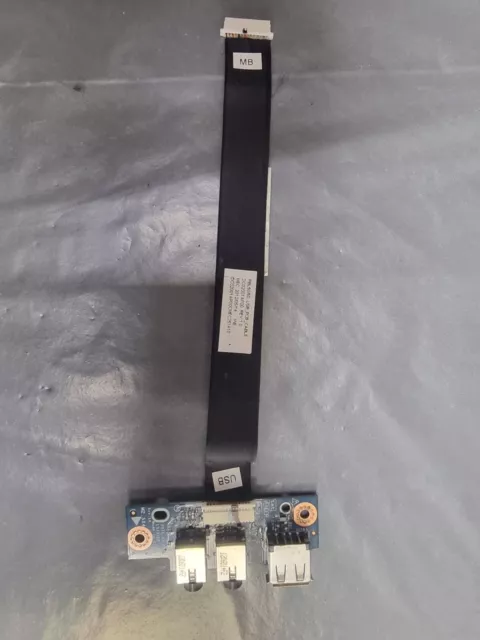 Asus K53U & X53U Laptop Internal Audio & USB PCB With Ribbon