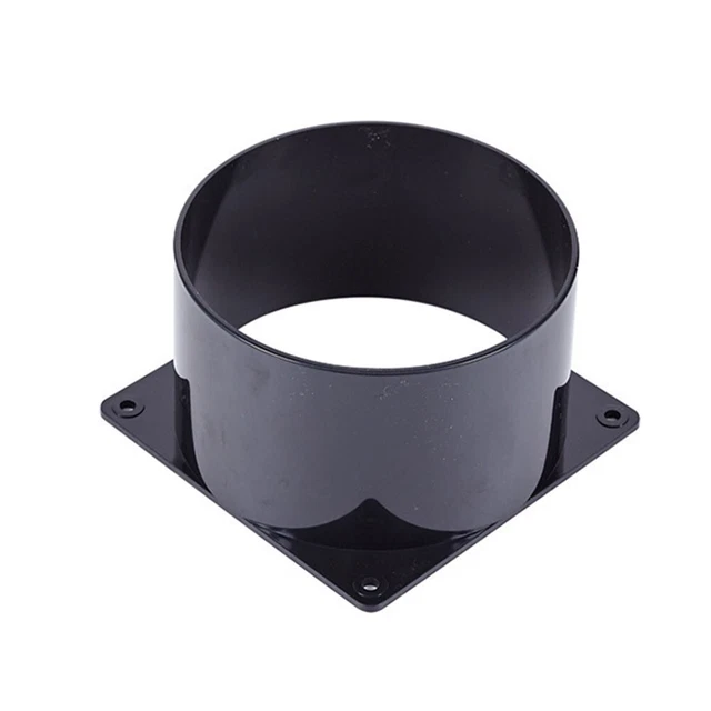 1 pièce connecteur bride murale ABS tailles 75 120 mm disponible pour tuyaux de