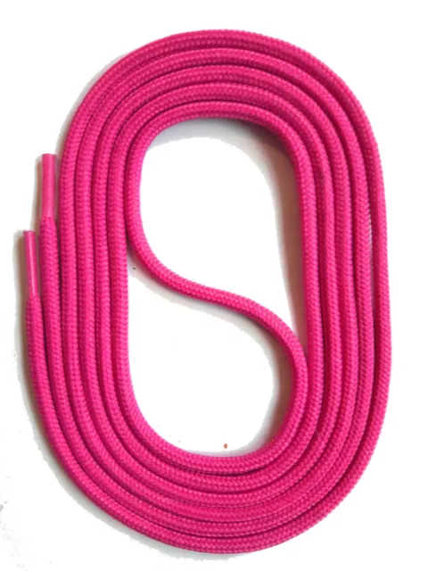 SNORS SCHNÜRSENKEL rund PINK 60-150cm 3mm Polyester Schuhband Kordel stabil