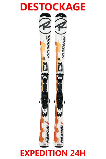 ski enfant ROSSIGNOL RADICALtailles:90/100/110/120/130/140/150cm+fixations
