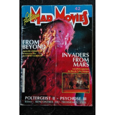 Mad Movies  Nº 40 Mars 1986 Ciné Fantastique 