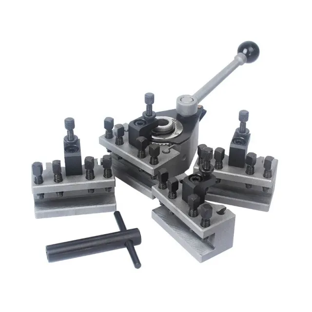 01013 European Style Lathe Quick Change Tool Holder, Two Second Tool Change