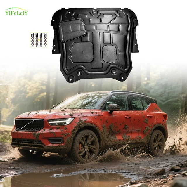 FRONT SKID PLATE For Volvo XC40 2019-2024 Underbody Engine Splash ...