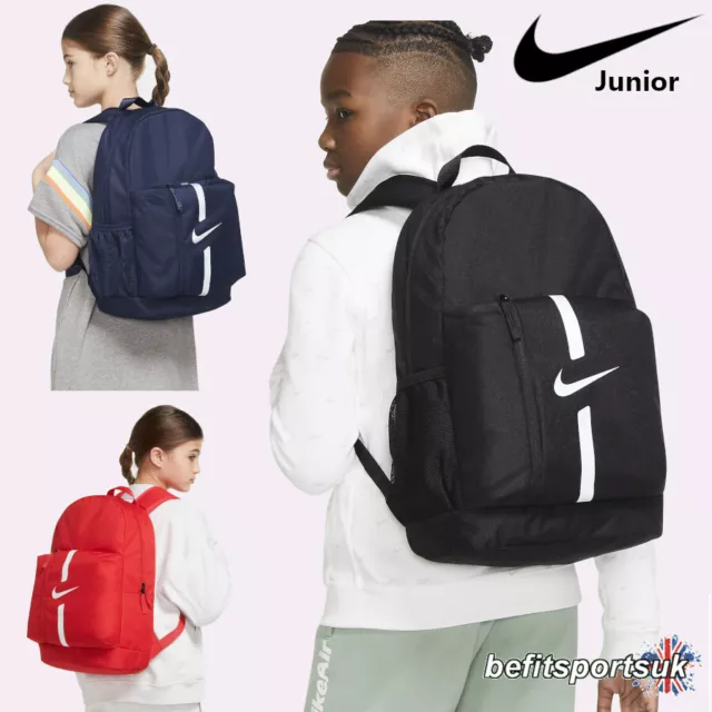 Nike Backpack Junior Kids Bag Rucksack Team Academy Football Sports School Bags