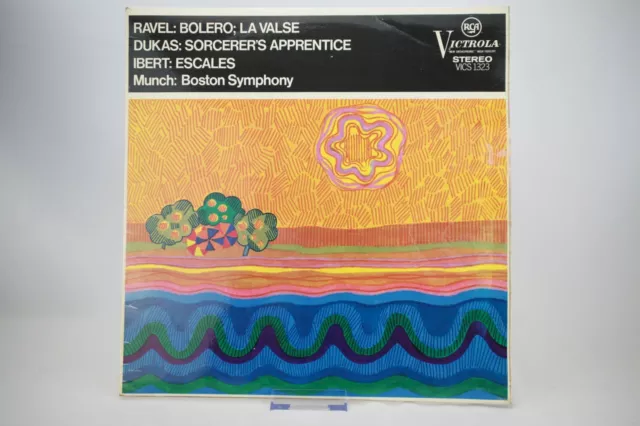 Vintage LP (1968) Ravel, Dukas & Ibert with Charles Munch conducting