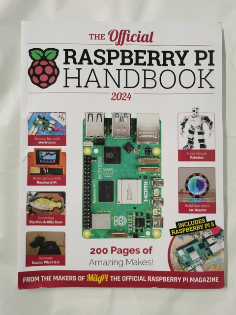 THE OFFICIAL RASPBERRY Pi Handbook 2024 $37.25 - PicClick AU