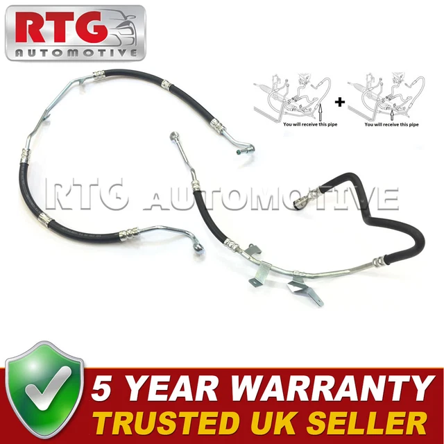 New High & Low Pressure Return Power Steering Pipes For BMW X5 3.0D Diesel 01-06