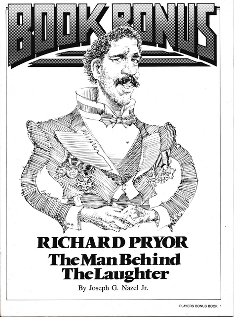 VINTAGE magazine RICHARD PRYOR joseph nazel BOOK EXCERPT players 1981 128077