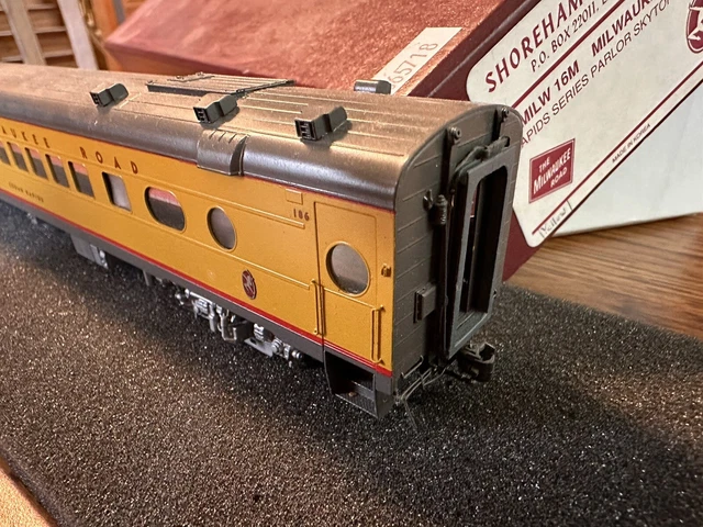 Shoreham Shops Ltd CMSTPP Milwaukee Road Skytop Observation Car “Cedar Rapids” 2
