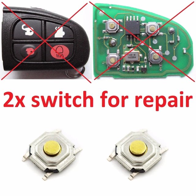 MICRO SWITCH FOR repair remote alarm key fob JAGUAR STYPE xtype XJ8