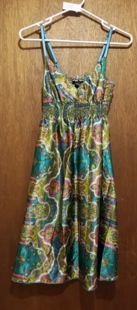 Planet Gold Juniors Dress, Size Small (031)