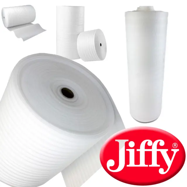 Jiffy Foam Wrap Rolls Any Size/Qty Packing/Wrapping/Posting/Underlay/Packaging