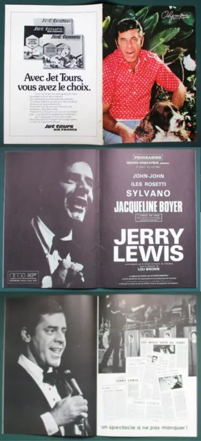 Jerry Lewis Olympia 1976 Programme