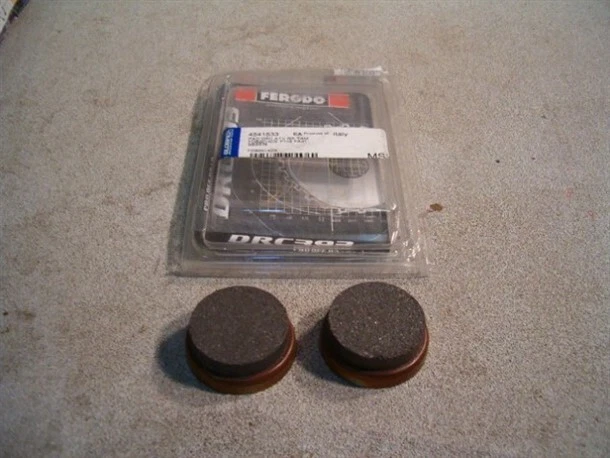 10 Ferodo Rear Brake Pads for Yamaha YFM350 Big Bear