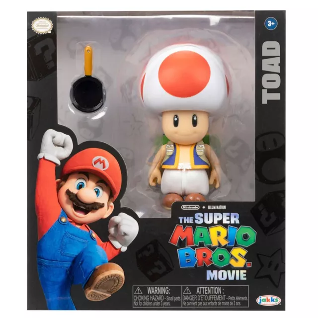 Sapo 13cm 12.7cm Figura de Acción 41719 The Super Mario Bros Película Nintendo