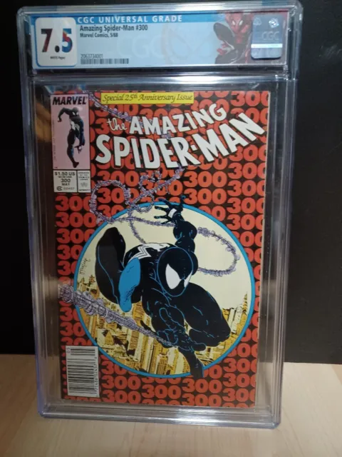 Amazing Spider-man 300 Cgc 7.5 wp Custom Label