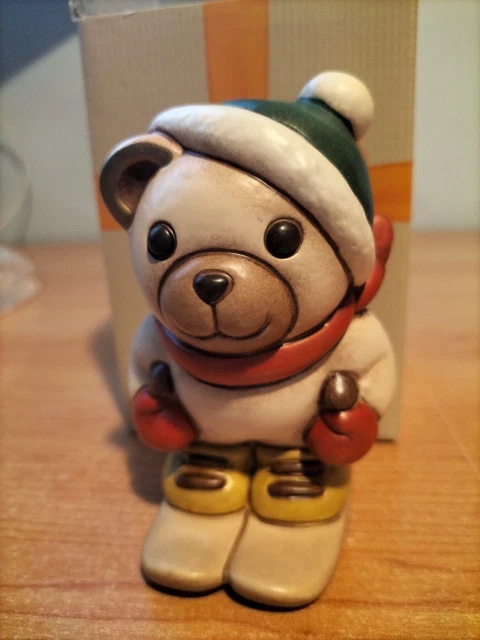 THUN TEDDY SCIATORE, EDIZIONE LIMITATA, CON SCATOLA Thuniversum