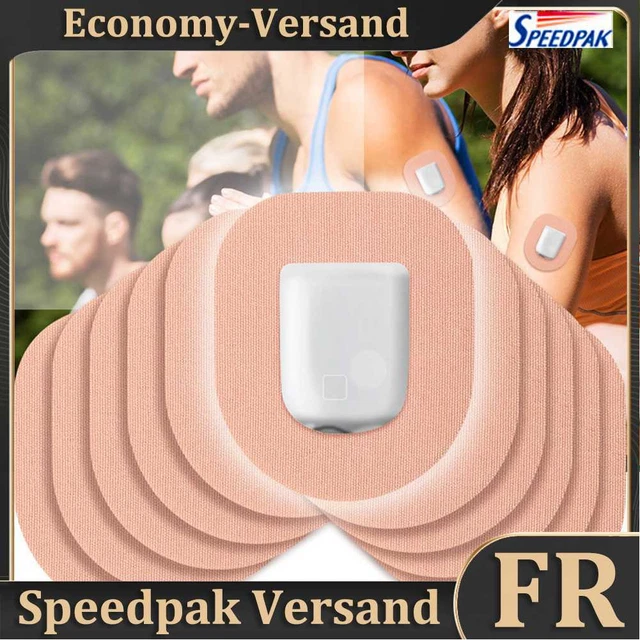 10 Pack CGM Patches Breathable Patches for Insulat Omnipod (Beige) Hot