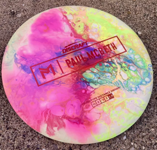 Discraft Macbeth Prototype Zeus 173-175g Custom Dyed Disc Golf Driver