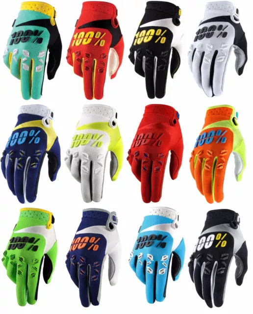 100% Airmatic Motocross Gloves Enduro Racing Mtb Bmx 100 Percent New Bike