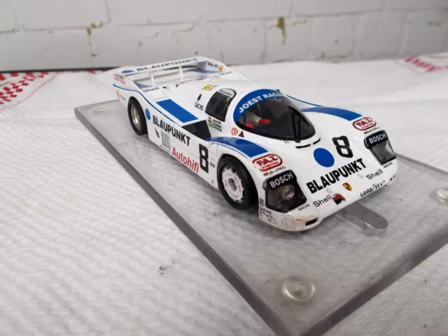 Slot.it Porsche 956 Slot Car blaupunkt 1:32 - gebraucht stark bespielt 2