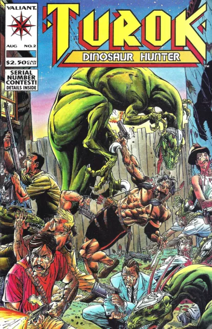 Comics Turok: Dinosaur Hunter vol. 1 no 2 Lizards of the Night