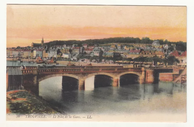 *** FINDILLE_ Le Pont de la Gare *** SD - CPA 2168
