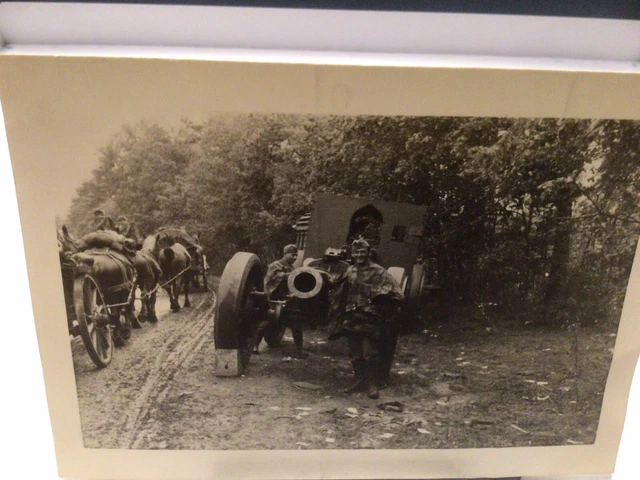 FOTO ORIG.FRANKREICHFELDZUG WK2 28 cm franz.Mörser Beute ...