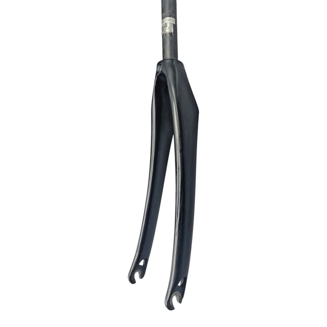 1 Gabel CKT Carbon Tapered 1,5 Zoll Gabel  Aero Rennrad Schnellspanner, 9  X 100 Mm, Schwarz, Mit Direktmontage-Bremse
