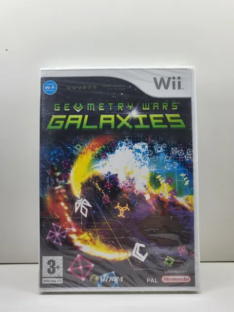 Geometry Wars Galaxies Wii New Pal