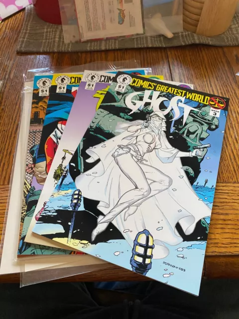 Comics Greatest World Week 3 (Dark Horse 93) Wolfgang, Ghost, King Tiger, Titan.