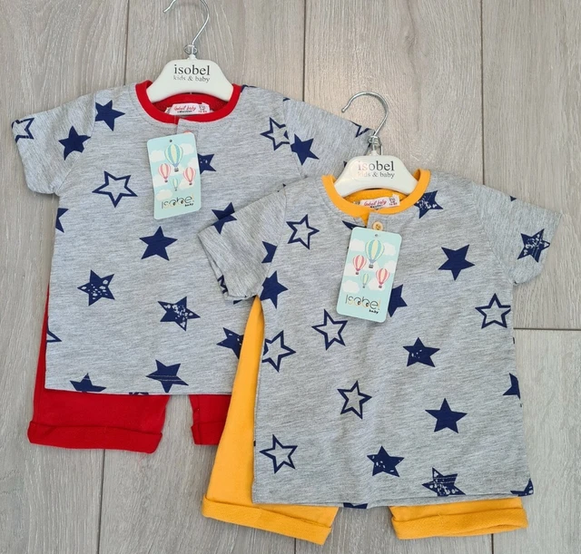 Baby Boys Shorts & T-shirt Set outfit, Summer, Holiday, Casual. NEW