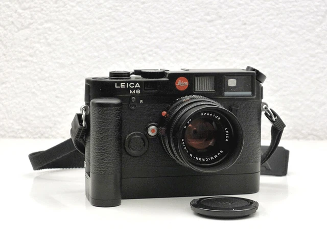 Leica M6 Kamera - Schwarz mit Objektiven
