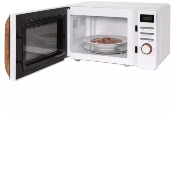 Microwave Oven Low Power White 500 Watt - Drawing 1150 watts ideal for  caravans