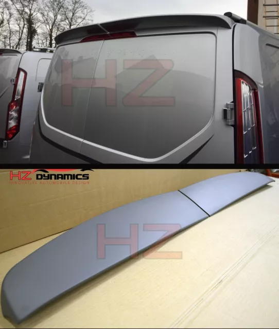 Twin Barn Door Rear Roof Spoiler Wing Lip For 2013 2022 Ford Transit Custom Uk