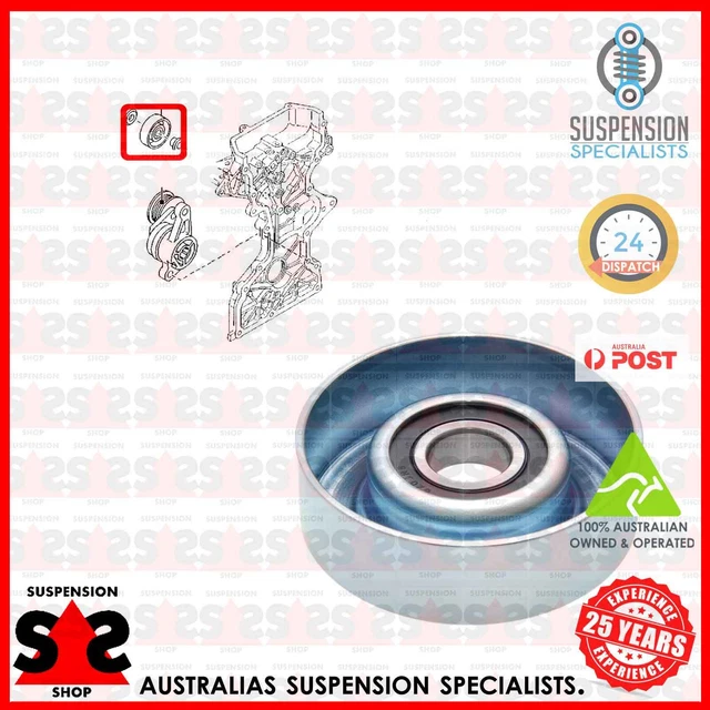 DEFLECTION/GUIDE PULLEY, V-RIBBED Belt Suit LAND ROVER Range Rover Iv ...