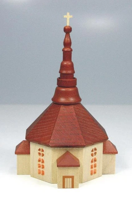 Con Sua Chiesa 10cm Cappella Illuminazione Interna Accessori da Tavolo Natura