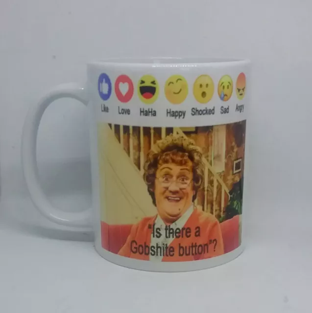 Rude Mrs Browns Boys Coffee Cup Shite Birthday Fathers Day Present Novelty Gift