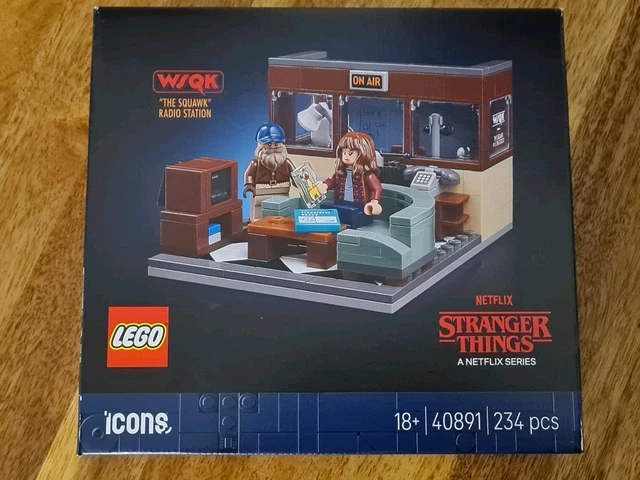 LEGO STRANGER THINGS WSQK The Squawk Radio Station 40891 NEW AND LEGO STRANGER THINGS WSQK The Squawk Radio Station 40891 NEW AND