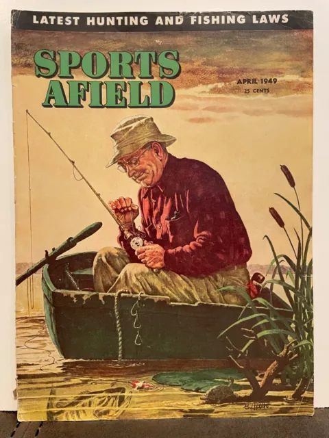 Sports Afield  Magazine 4-1949  Bill Griffith  Willie Mosconi  Tom Lovell  Texas