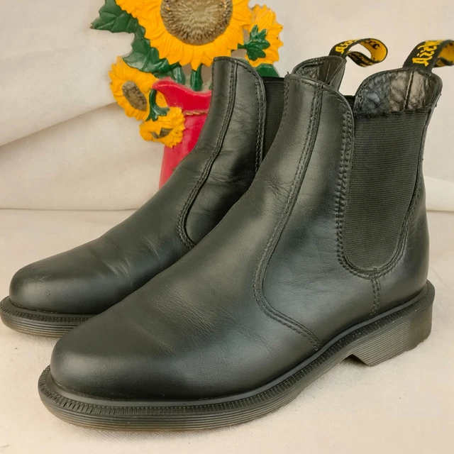 WOMEN S DR MARTENS Flora Chelsea Boots Size uk 4 64.99 PicClick UK