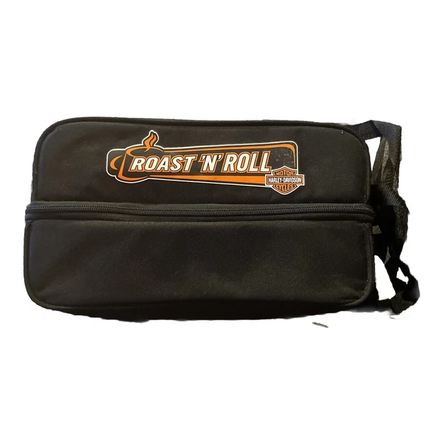 HARLEYDAVIDSON ROAST ‘N' Roll Thermos And Coffee Cup Travel Set Bikers